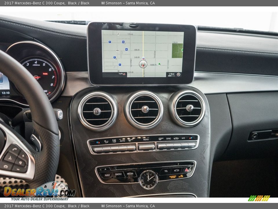 Controls of 2017 Mercedes-Benz C 300 Coupe Photo #8