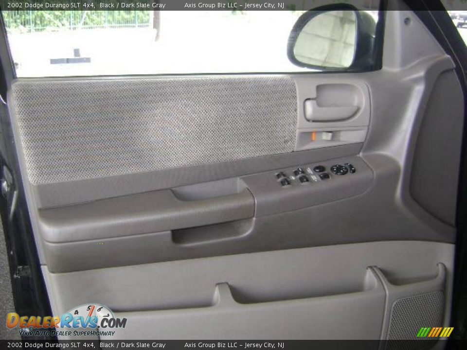 2002 Dodge Durango SLT 4x4 Black / Dark Slate Gray Photo #13