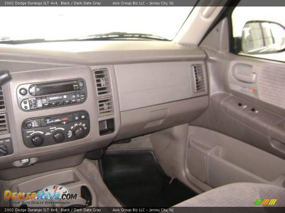 2002 Dodge Durango SLT 4x4 Black / Dark Slate Gray Photo #14
