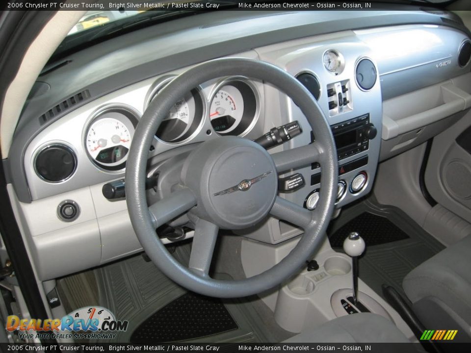 2006 Chrysler PT Cruiser Touring Bright Silver Metallic / Pastel Slate Gray Photo #6