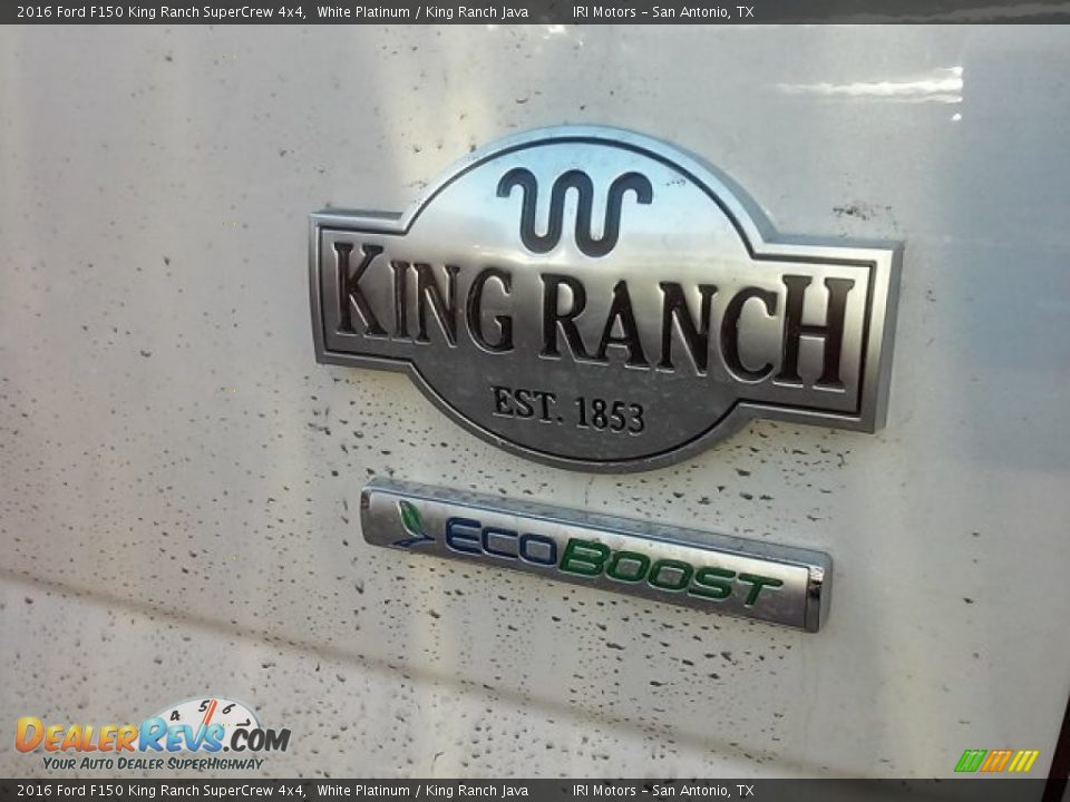 2016 Ford F150 King Ranch SuperCrew 4x4 White Platinum / King Ranch Java Photo #34