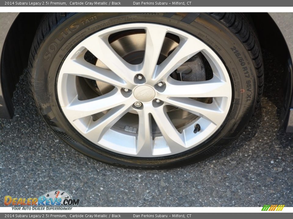 2014 Subaru Legacy 2.5i Premium Carbide Gray Metallic / Black Photo #23