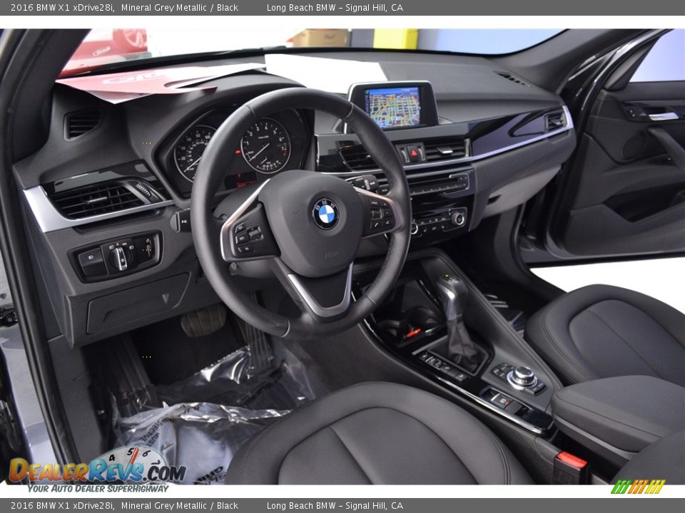 2016 BMW X1 xDrive28i Mineral Grey Metallic / Black Photo #12
