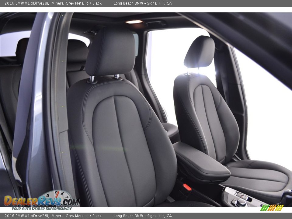 2016 BMW X1 xDrive28i Mineral Grey Metallic / Black Photo #18