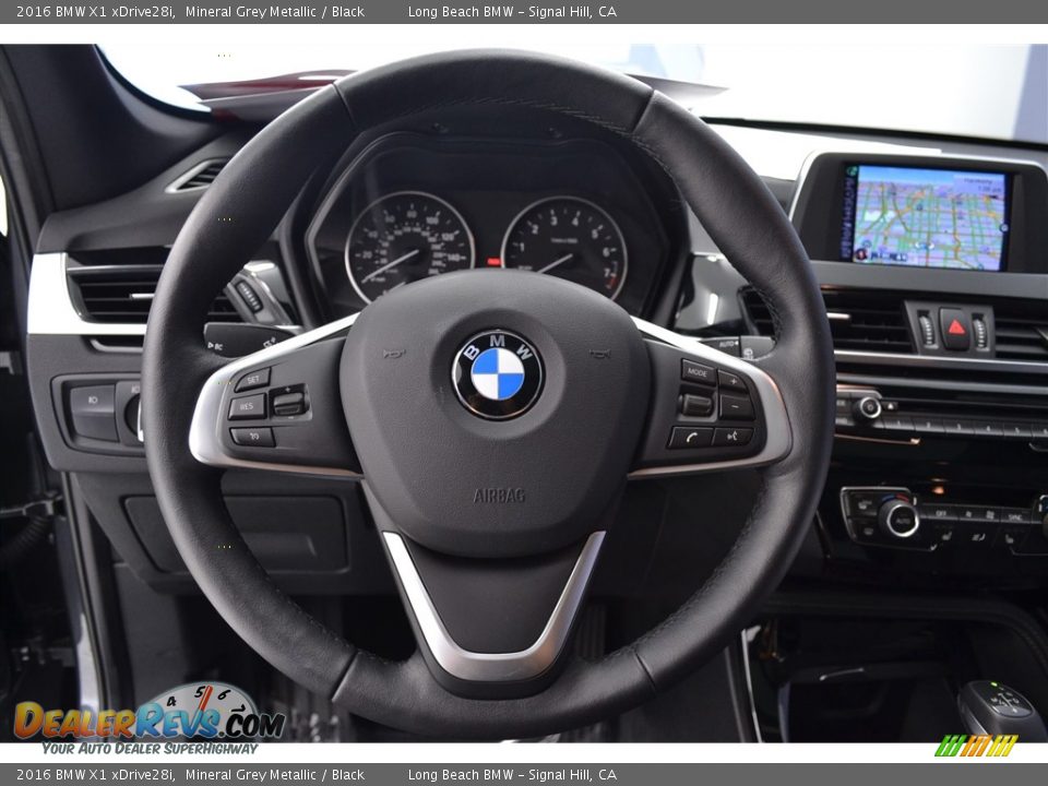 2016 BMW X1 xDrive28i Mineral Grey Metallic / Black Photo #29