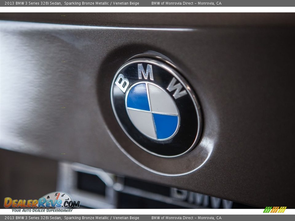 2013 BMW 3 Series 328i Sedan Sparkling Bronze Metallic / Venetian Beige Photo #30