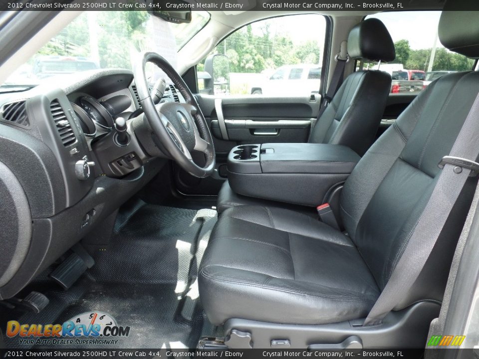 2012 Chevrolet Silverado 2500HD LT Crew Cab 4x4 Graystone Metallic / Ebony Photo #4