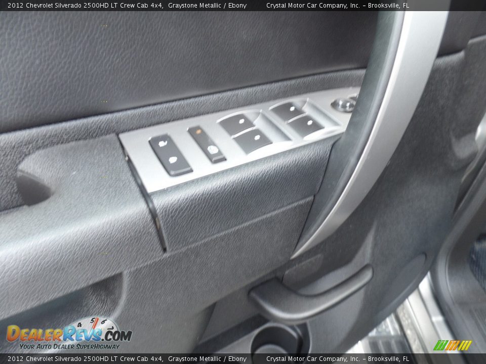 2012 Chevrolet Silverado 2500HD LT Crew Cab 4x4 Graystone Metallic / Ebony Photo #17