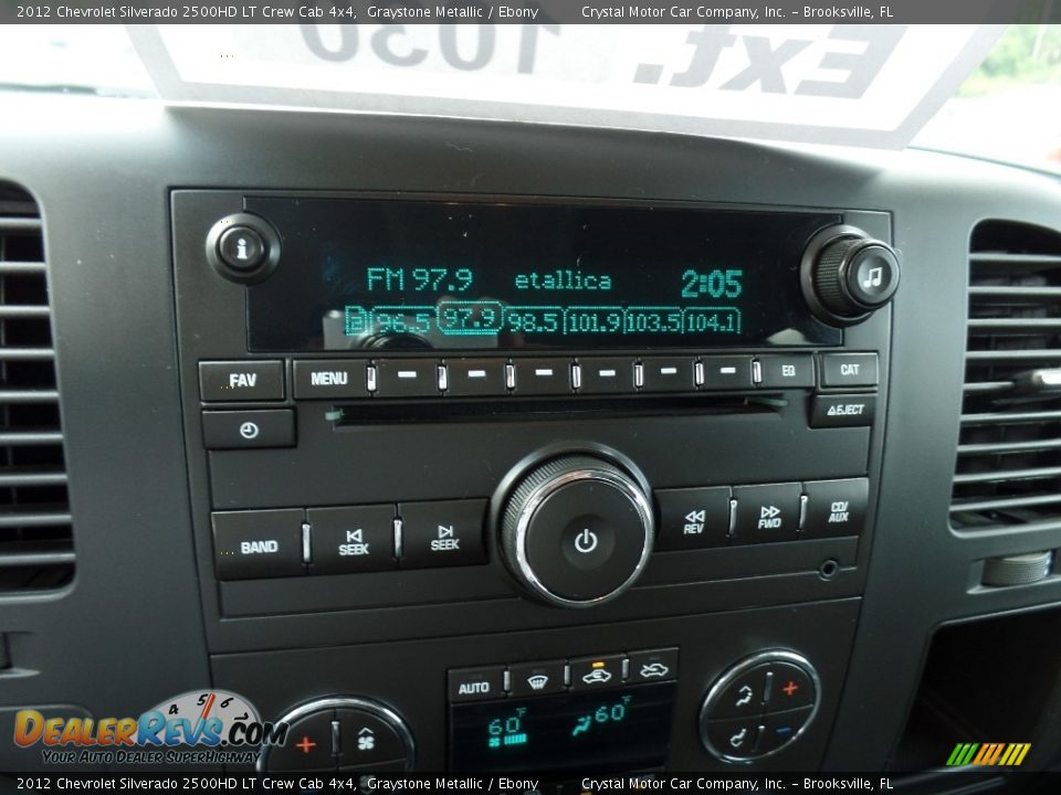 2012 Chevrolet Silverado 2500HD LT Crew Cab 4x4 Graystone Metallic / Ebony Photo #19