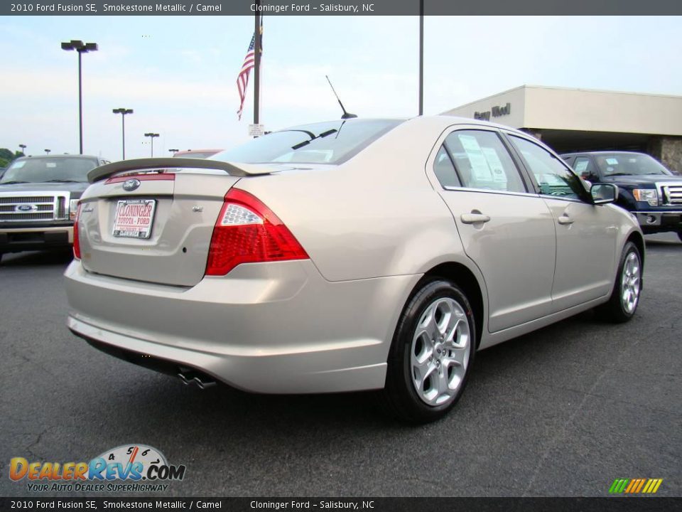 2010 Ford Fusion SE Smokestone Metallic / Camel Photo #3