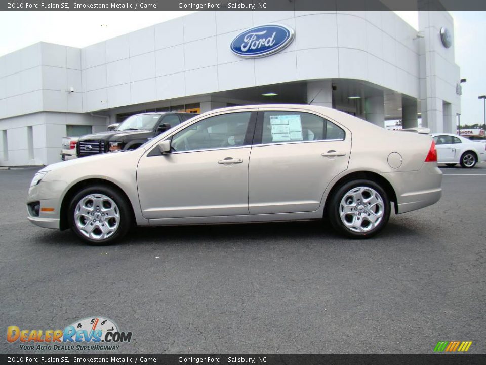 2010 Ford Fusion SE Smokestone Metallic / Camel Photo #5