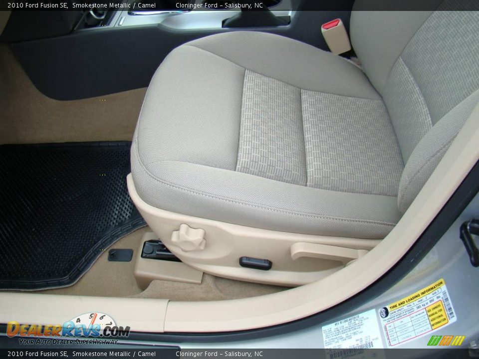 2010 Ford Fusion SE Smokestone Metallic / Camel Photo #18