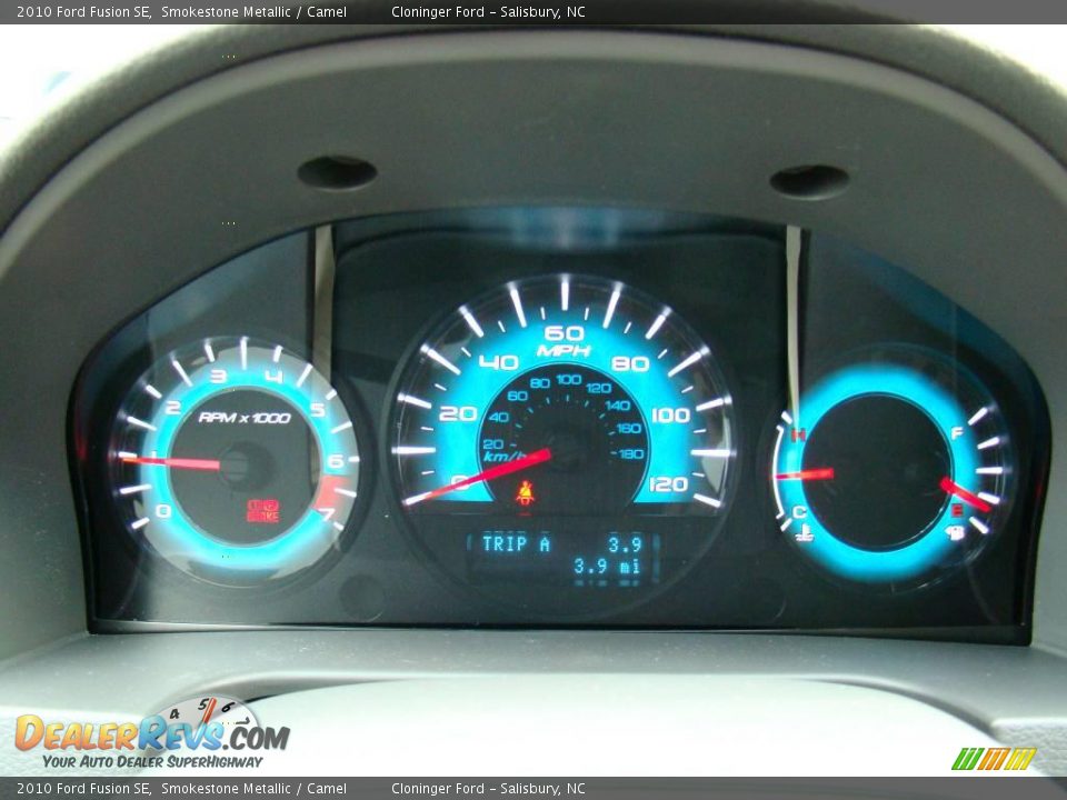 2010 Ford Fusion SE Smokestone Metallic / Camel Photo #19