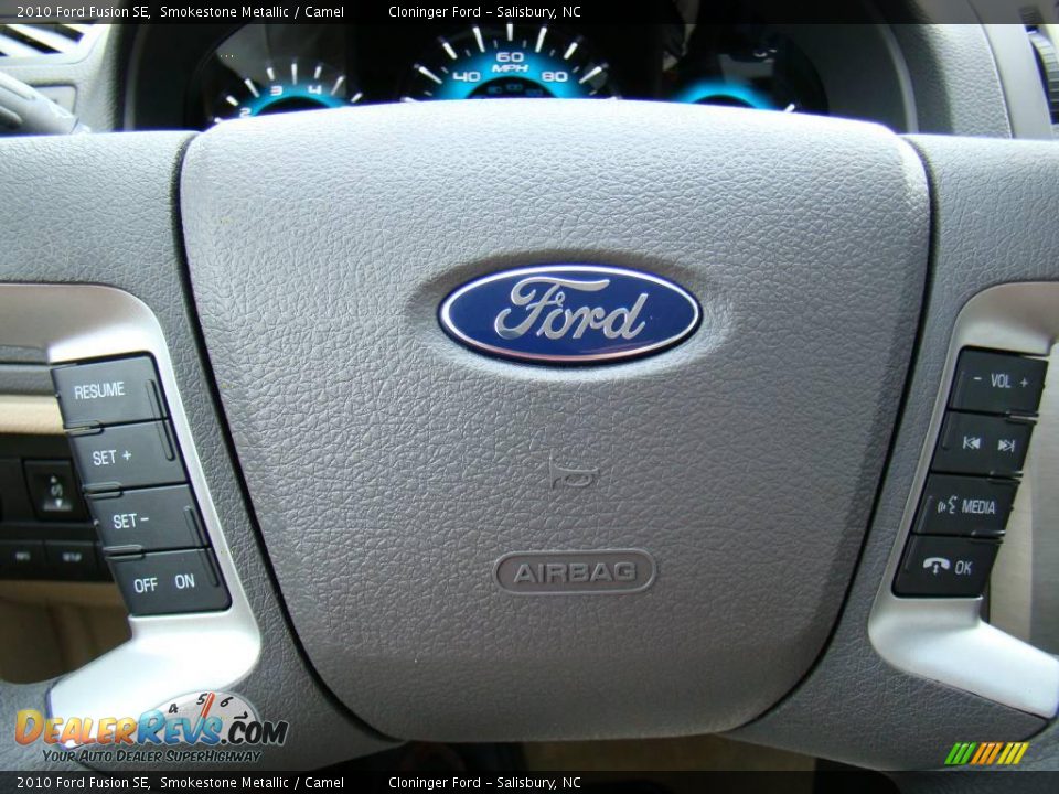 2010 Ford Fusion SE Smokestone Metallic / Camel Photo #27