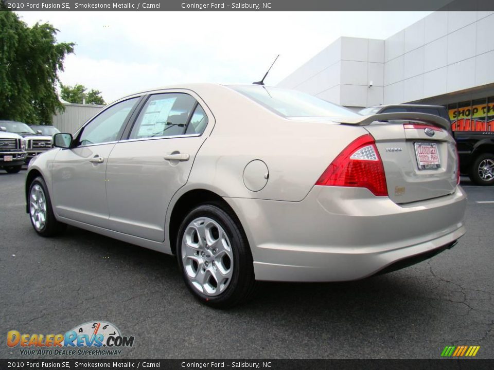 2010 Ford Fusion SE Smokestone Metallic / Camel Photo #28