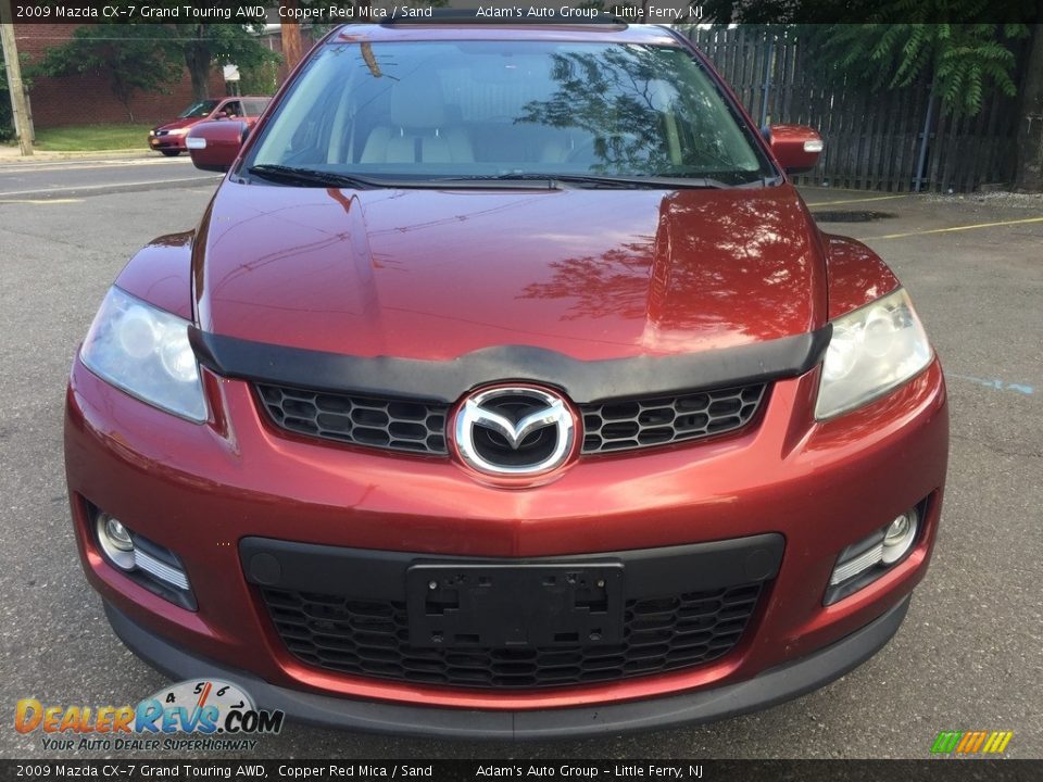 2009 Mazda CX-7 Grand Touring AWD Copper Red Mica / Sand Photo #2