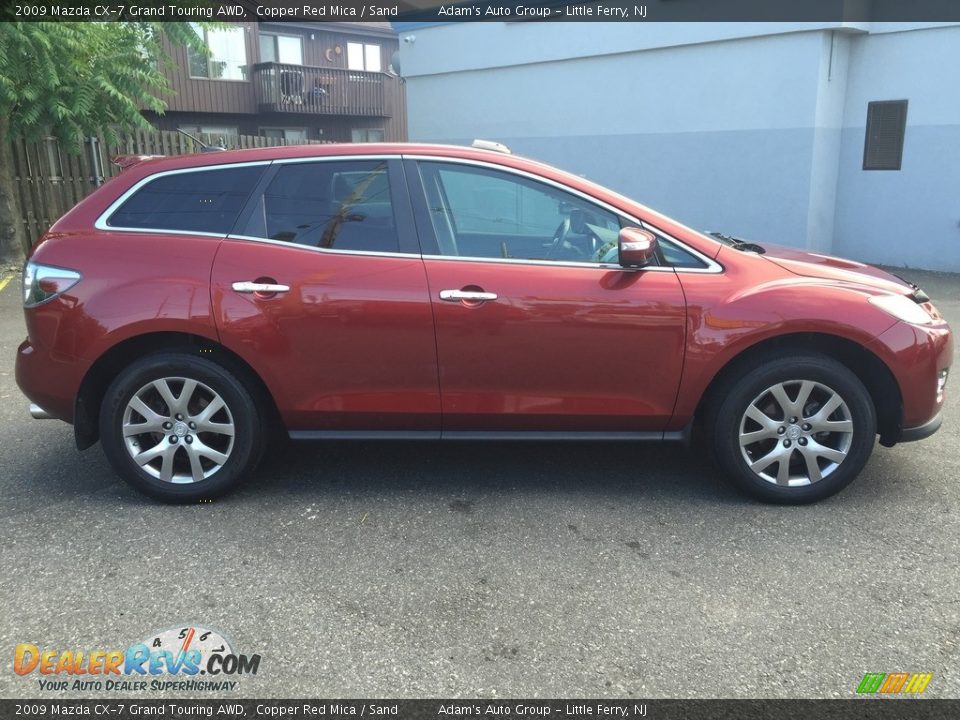 2009 Mazda CX-7 Grand Touring AWD Copper Red Mica / Sand Photo #4