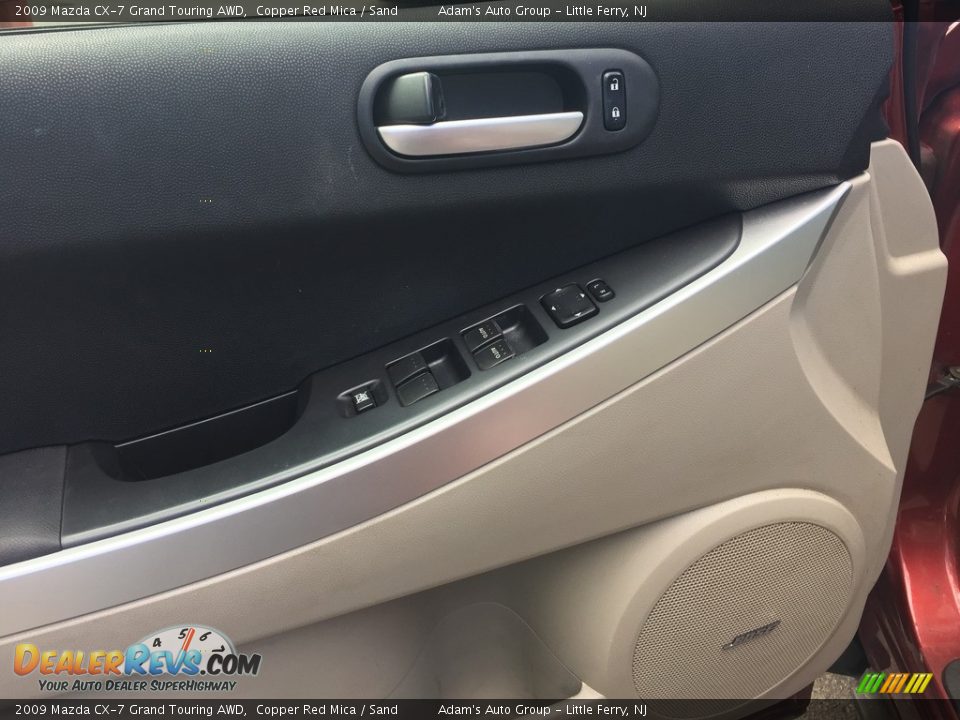2009 Mazda CX-7 Grand Touring AWD Copper Red Mica / Sand Photo #9