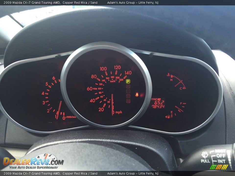 2009 Mazda CX-7 Grand Touring AWD Copper Red Mica / Sand Photo #12