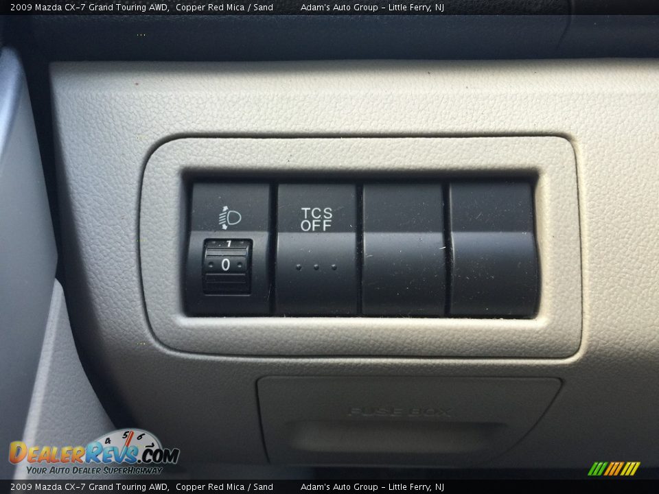 2009 Mazda CX-7 Grand Touring AWD Copper Red Mica / Sand Photo #14
