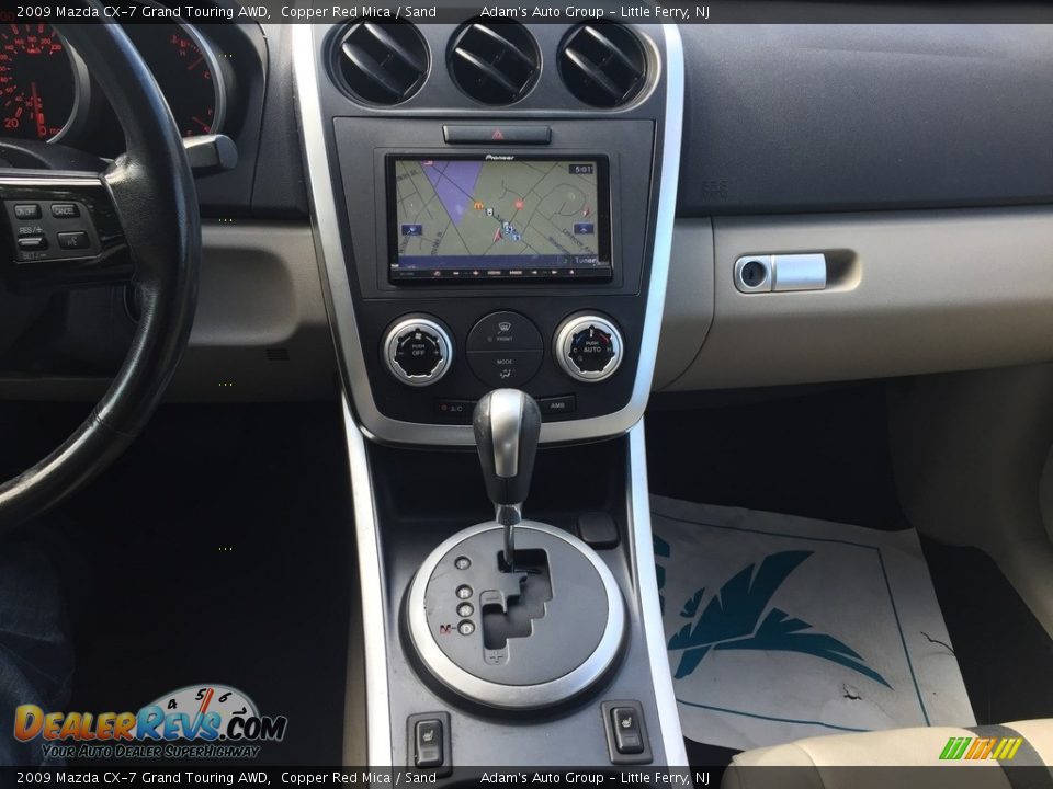 2009 Mazda CX-7 Grand Touring AWD Copper Red Mica / Sand Photo #15