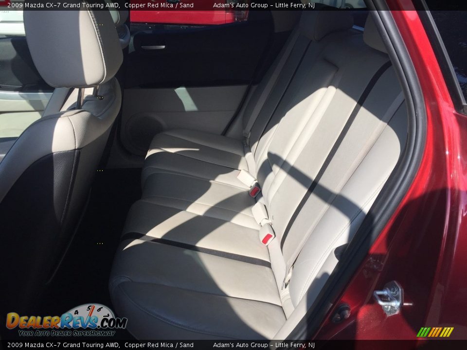 2009 Mazda CX-7 Grand Touring AWD Copper Red Mica / Sand Photo #18