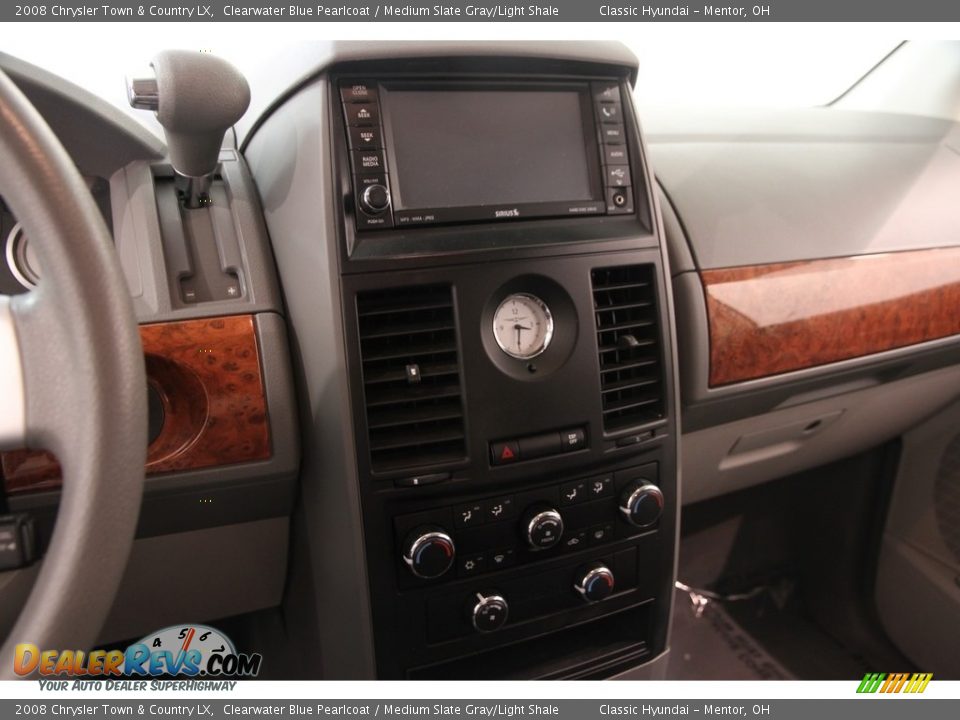 2008 Chrysler Town & Country LX Clearwater Blue Pearlcoat / Medium Slate Gray/Light Shale Photo #7