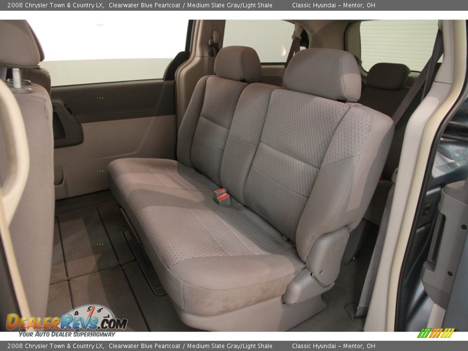 2008 Chrysler Town & Country LX Clearwater Blue Pearlcoat / Medium Slate Gray/Light Shale Photo #12