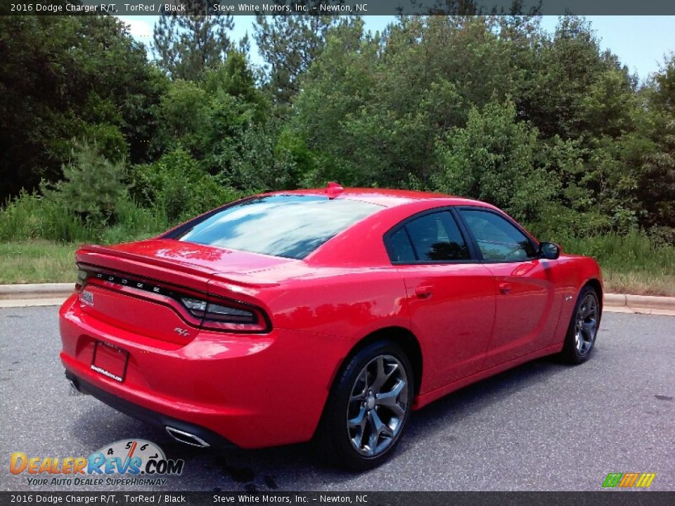 2016 Dodge Charger R/T TorRed / Black Photo #7
