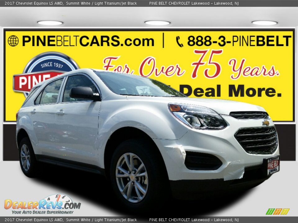 2017 Chevrolet Equinox LS AWD Summit White / Light Titanium/Jet Black Photo #1