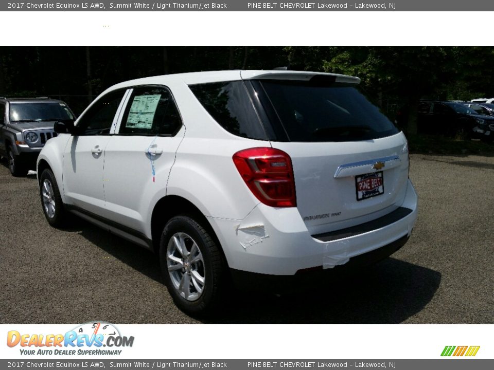 2017 Chevrolet Equinox LS AWD Summit White / Light Titanium/Jet Black Photo #4