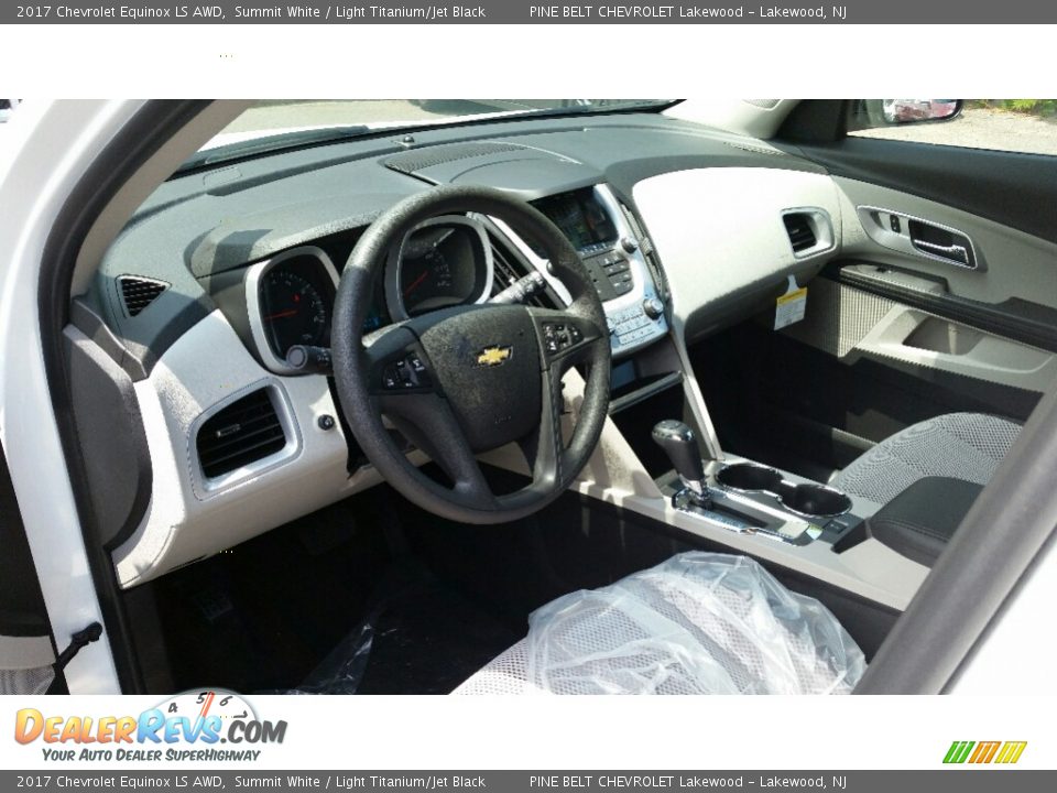 2017 Chevrolet Equinox LS AWD Summit White / Light Titanium/Jet Black Photo #7
