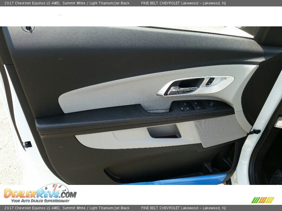 2017 Chevrolet Equinox LS AWD Summit White / Light Titanium/Jet Black Photo #8