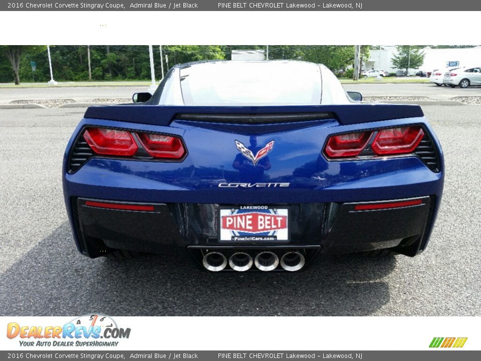2016 Chevrolet Corvette Stingray Coupe Admiral Blue / Jet Black Photo #5