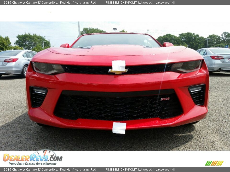 2016 Chevrolet Camaro SS Convertible Red Hot / Adrenaline Red Photo #2
