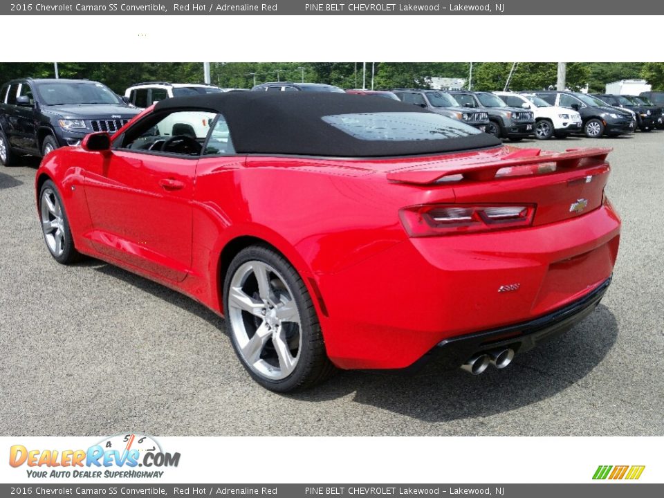 2016 Chevrolet Camaro SS Convertible Red Hot / Adrenaline Red Photo #4