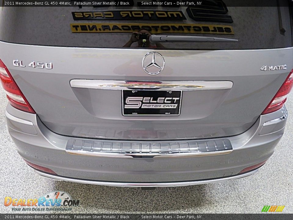 2011 Mercedes-Benz GL 450 4Matic Palladium Silver Metallic / Black Photo #6