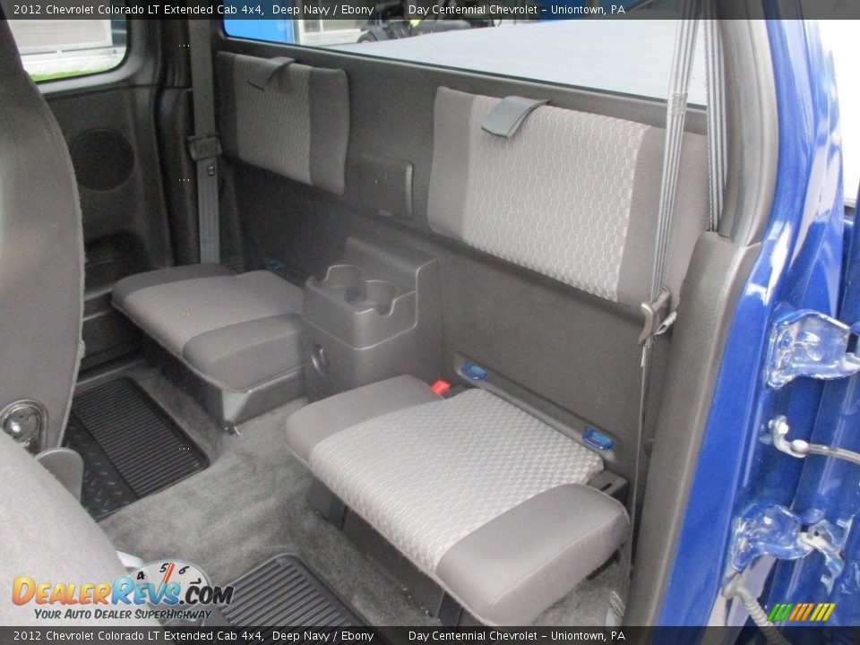 2012 Chevrolet Colorado LT Extended Cab 4x4 Deep Navy / Ebony Photo #22