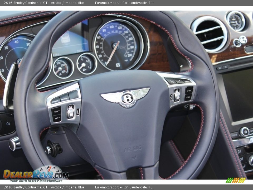 2016 Bentley Continental GT  Steering Wheel Photo #10