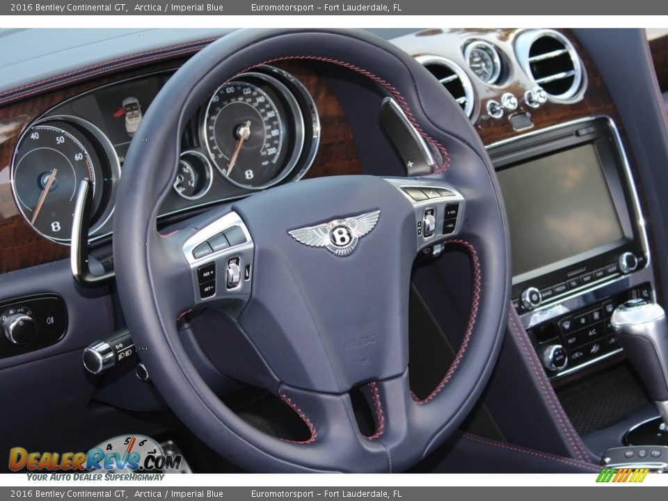 2016 Bentley Continental GT  Steering Wheel Photo #11