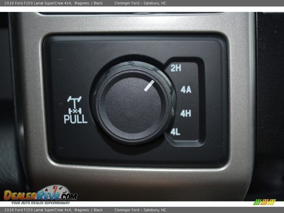 2016 Ford F150 Lariat SuperCrew 4x4 Magnetic / Black Photo #20