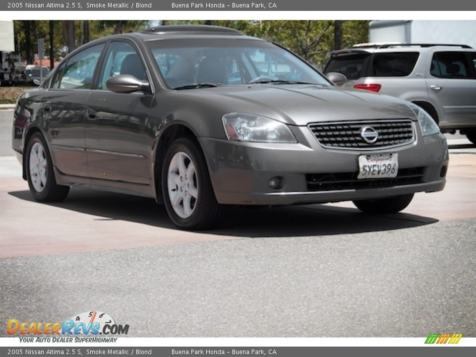 2005 Nissan Altima 2.5 S Smoke Metallic / Blond Photo #1