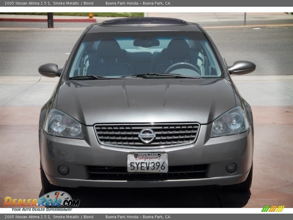 2005 Nissan Altima 2.5 S Smoke Metallic / Blond Photo #7