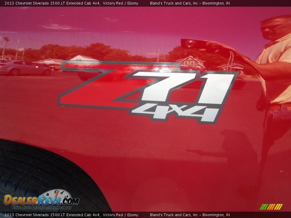 2013 Chevrolet Silverado 1500 LT Extended Cab 4x4 Victory Red / Ebony Photo #31