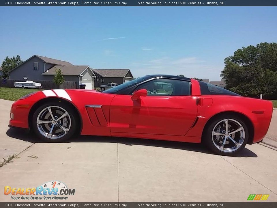 2010 Chevrolet Corvette Grand Sport Coupe Torch Red / Titanium Gray Photo #1