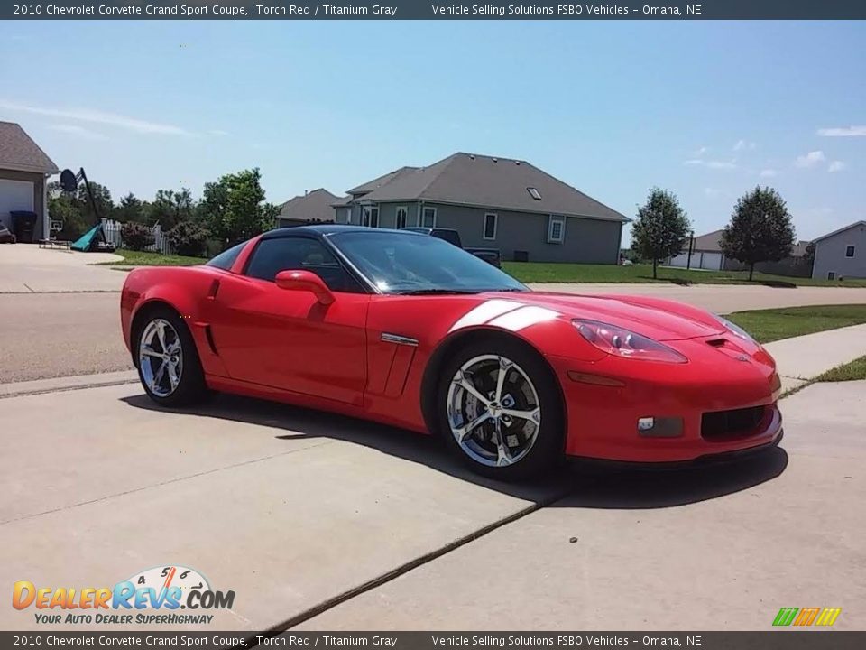 2010 Chevrolet Corvette Grand Sport Coupe Torch Red / Titanium Gray Photo #2