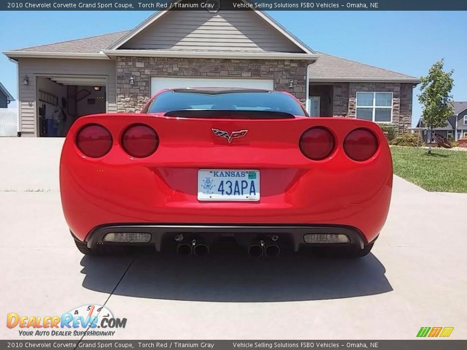 2010 Chevrolet Corvette Grand Sport Coupe Torch Red / Titanium Gray Photo #8