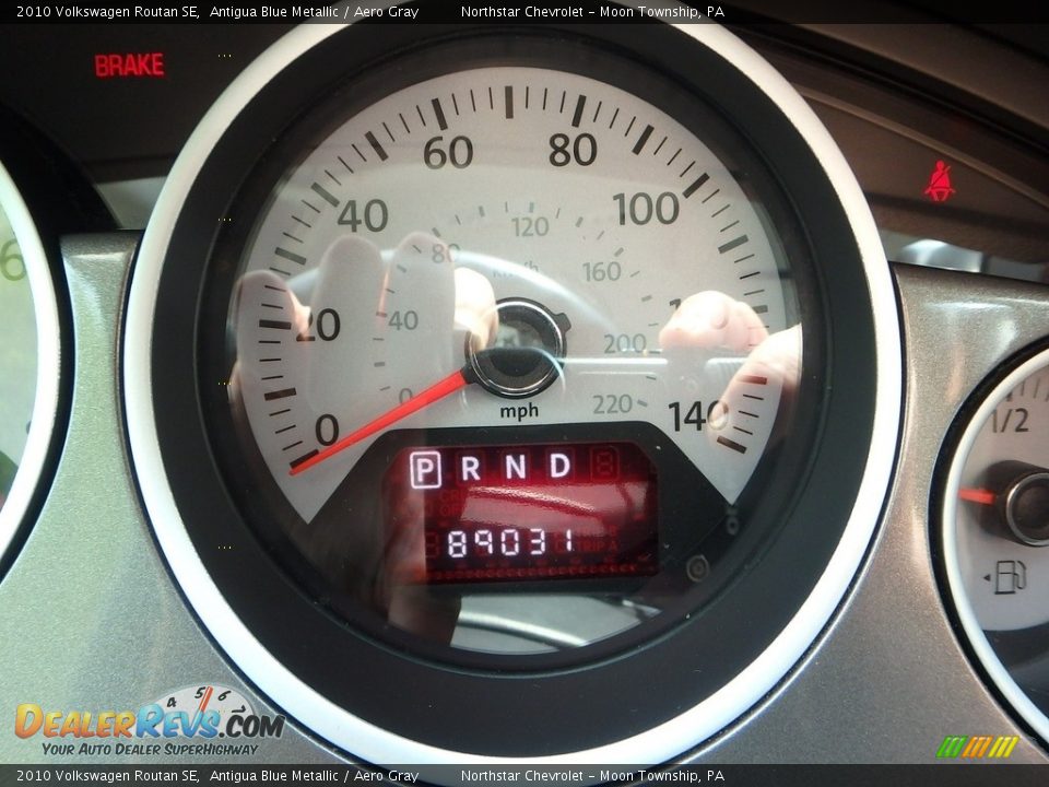 2010 Volkswagen Routan SE Antigua Blue Metallic / Aero Gray Photo #15