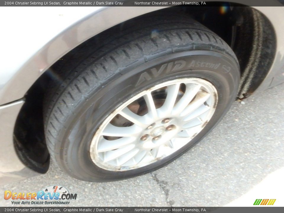 2004 Chrysler Sebring LX Sedan Graphite Metallic / Dark Slate Gray Photo #7