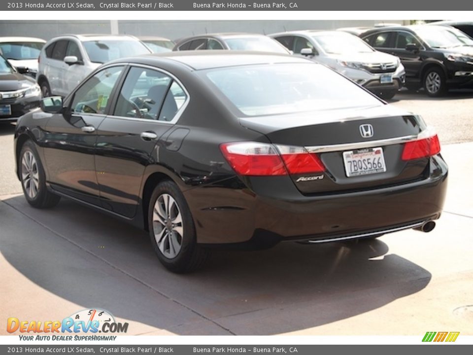 2013 Honda Accord LX Sedan Crystal Black Pearl / Black Photo #2
